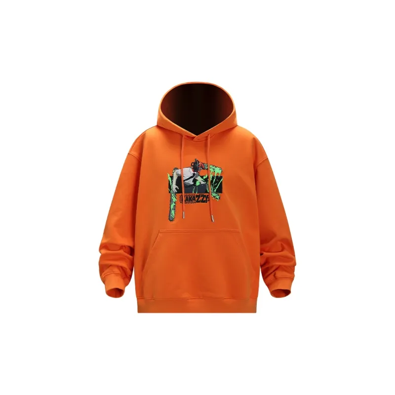 KAKAZZY Sweatshirts Unisex Orange-2