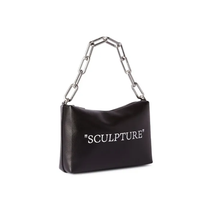OFF WHITE Block Quote Pouch Black-1