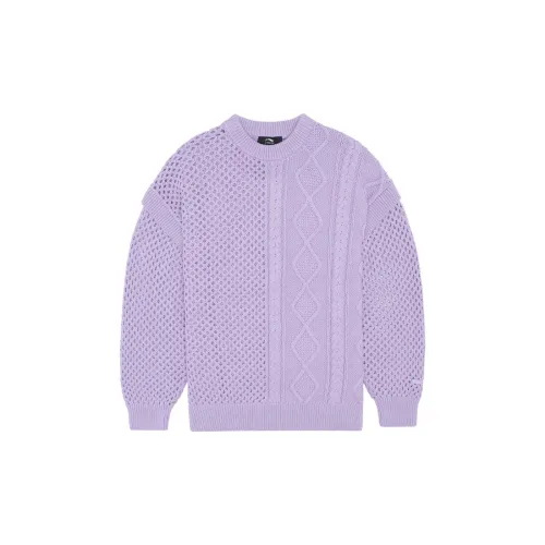 LI-NING 1990 Classic Collection Sweaters Women's Vero Rose Purple