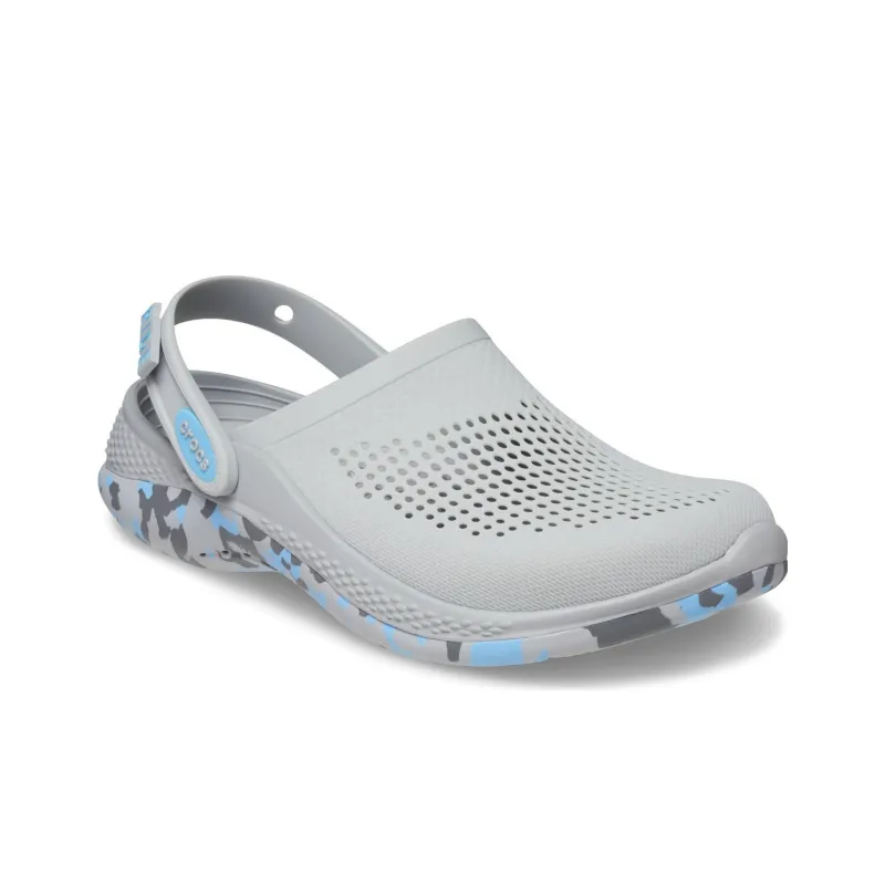 Crocs LiteRide 360 Marbled Clogs 'Light Grey Oxygen'-1