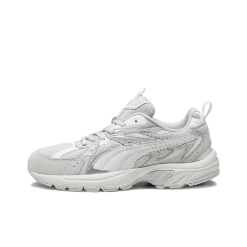 PUMA Milenio Cushioning Lightweight Low-Top Running Shoes Women's White