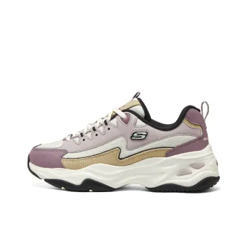 Skechers Dlites 1.0 'Mauve Yellow White' Women's
