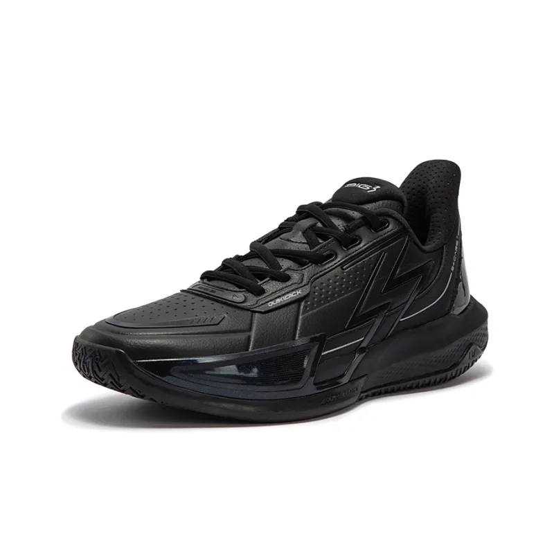 361° BIG3 4.0 PRM Basketball Shoes Men Low Top Silver White-1