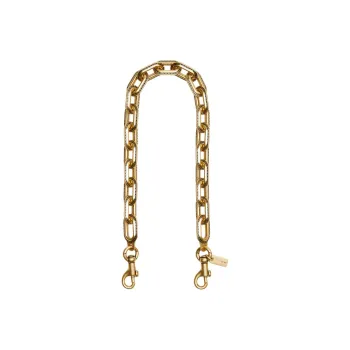 COACH Metal Chain Strap Bag Women's Brass