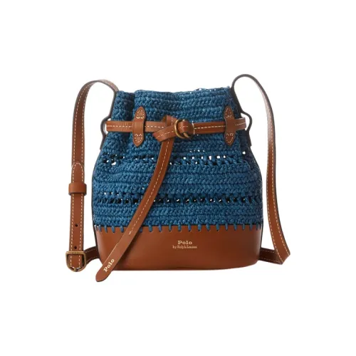 Polo Ralph Lauren Bellport Shoulder Bags Blue-Brown