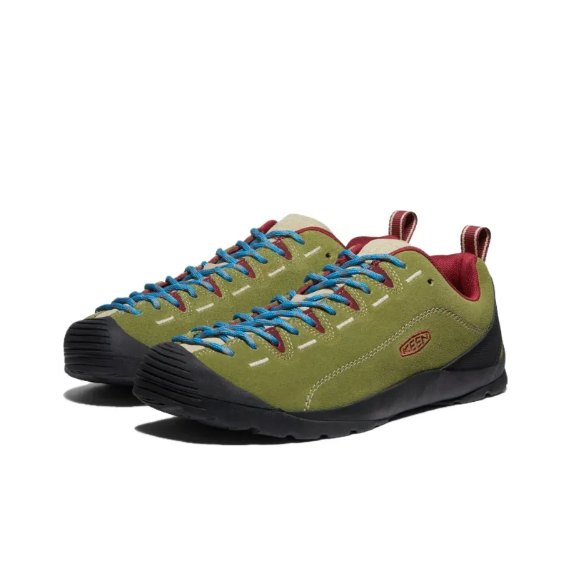 KEEN Jasper Abrasion Resistant Low Top Outdoor Shoes Men's Green-2