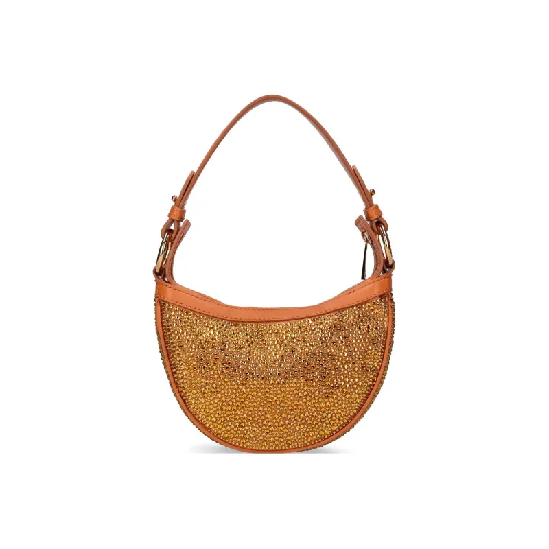 FANSIZHE Viscose Handbag Mini Women's Yellow-2