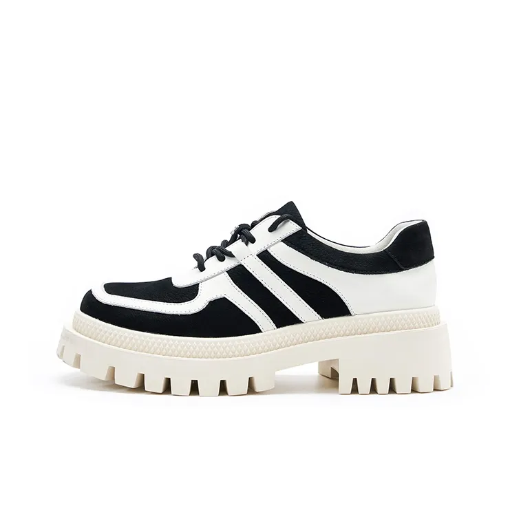 R'AZZURRO Loafers 6cm Women's Black White-0
