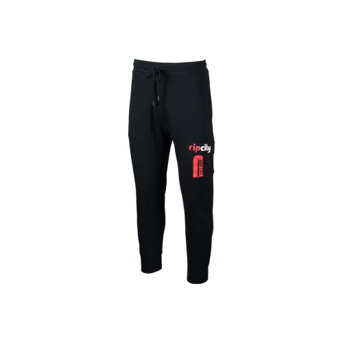 NBA Team Knitted Sweatpants Men Black