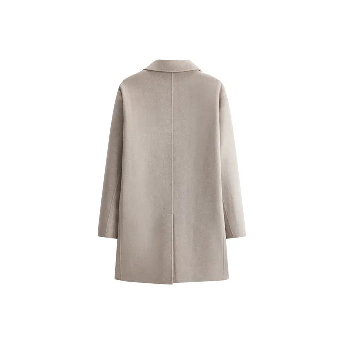 PEACEBIRD MEN Coats Unisex Nude 1 Loose Fit-1