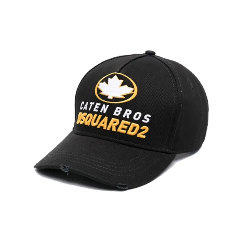 DSQUARED 2 Logo-Embroidered Distressed Baseball Cap-0