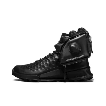 Ecco Casual Shoes Men High Top Black