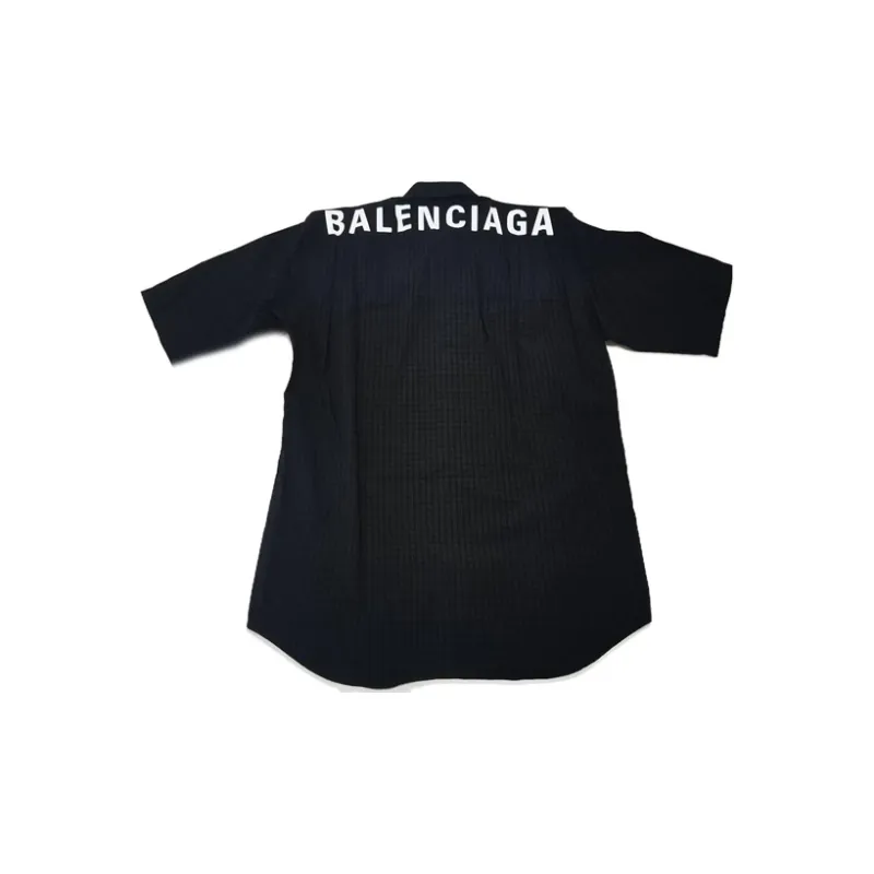 Balenciaga Shirts Men Dark Green-1