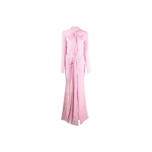 Blumarine Cut-on Draped Maxi Dress