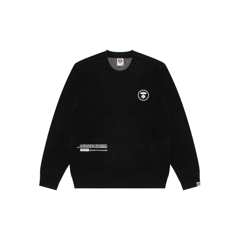 Aape Intarsia-knit Logo Jumper-1