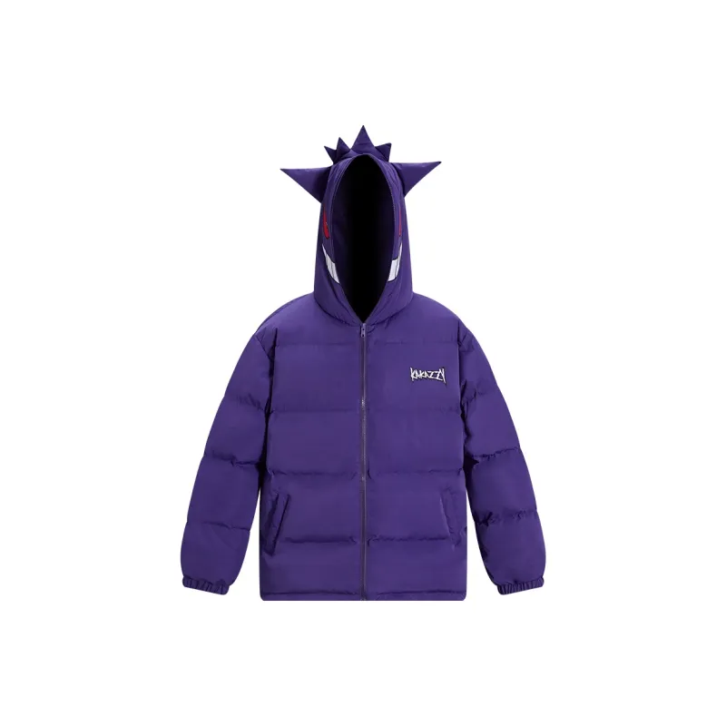 KAKAZZY Puffer Jacket Unisex Purple-1