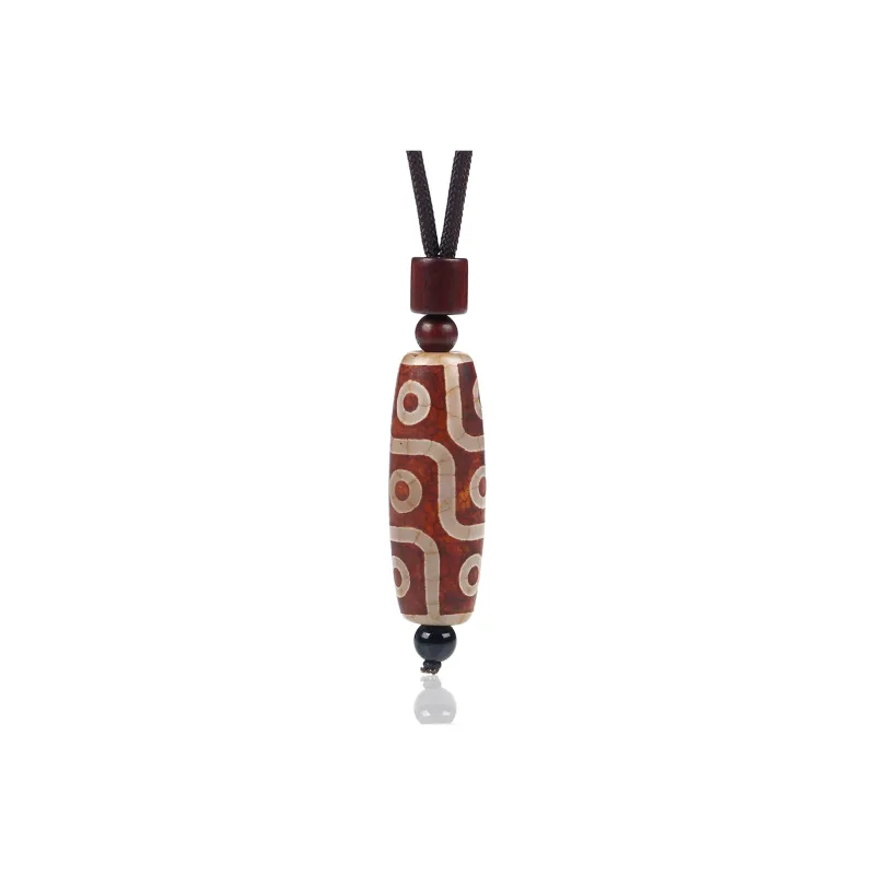 Yi Zhen Ge Agate Jade Necklaces Unisex-0