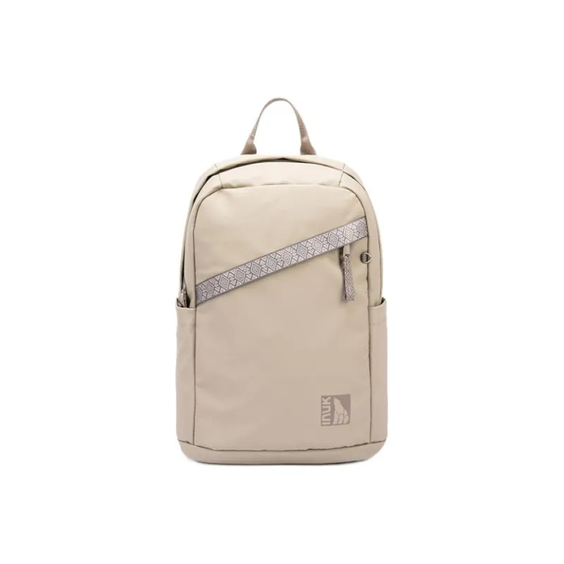 INUK Recycled Fiber Backpack Regular Unisex Black/Gray-6