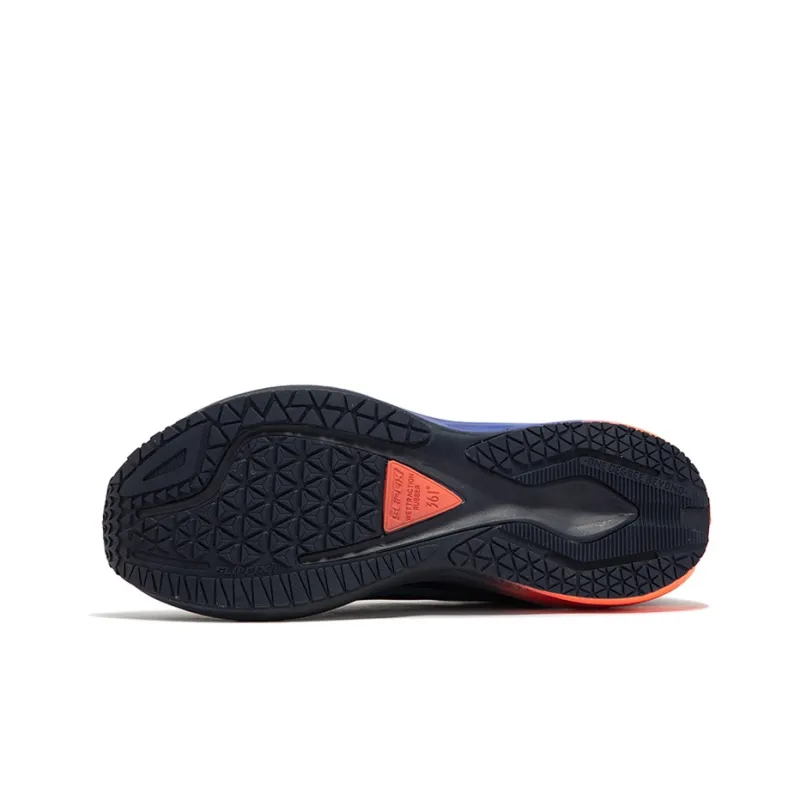361° Rain Screen 7 Generations Wear Resistant Slip Resistant Low Top Running Shoes Men's Shadow Blue/Game Blue-4