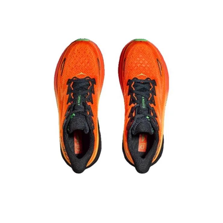 HOKA ONE ONE Clifton 9 Flame Vibrant Orange-3