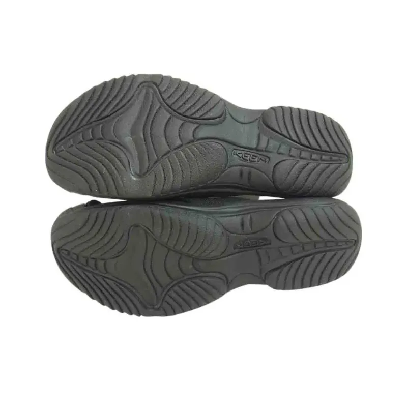 KEEN Waimea H2 Flip Flops Men's Black White-4