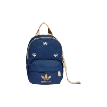 Adidas Originals Trefoil Crest Polyester Backpack Mini Women's Blue