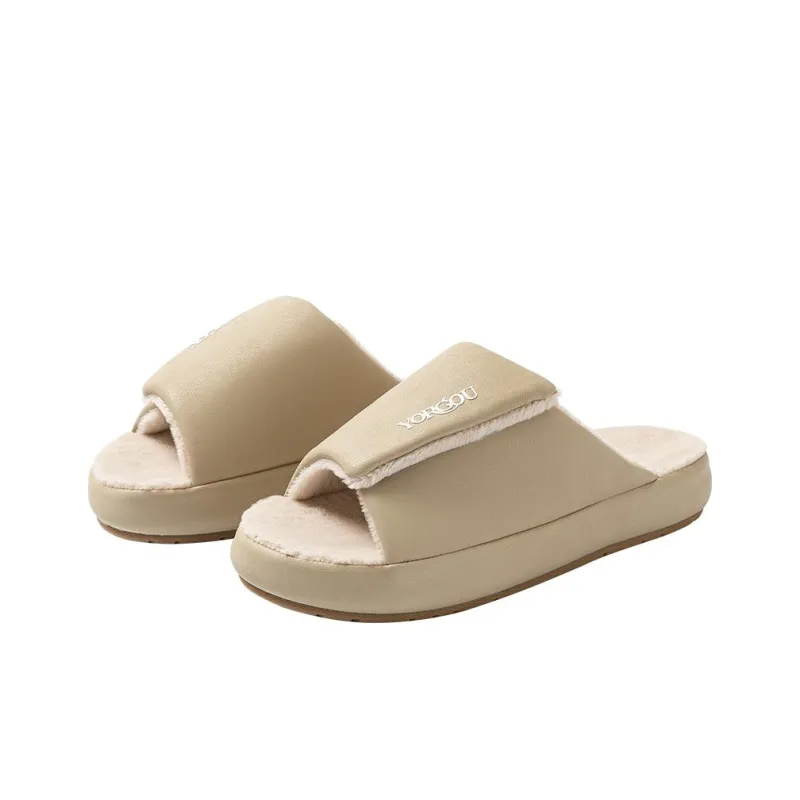 Far port Slide Slippers Unisex Brown-4