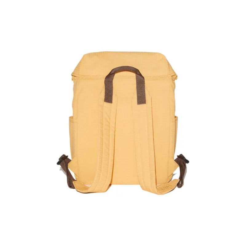 Acne Studios Recycled Material Backpack Tubas Unisex Yellow & Brown-1