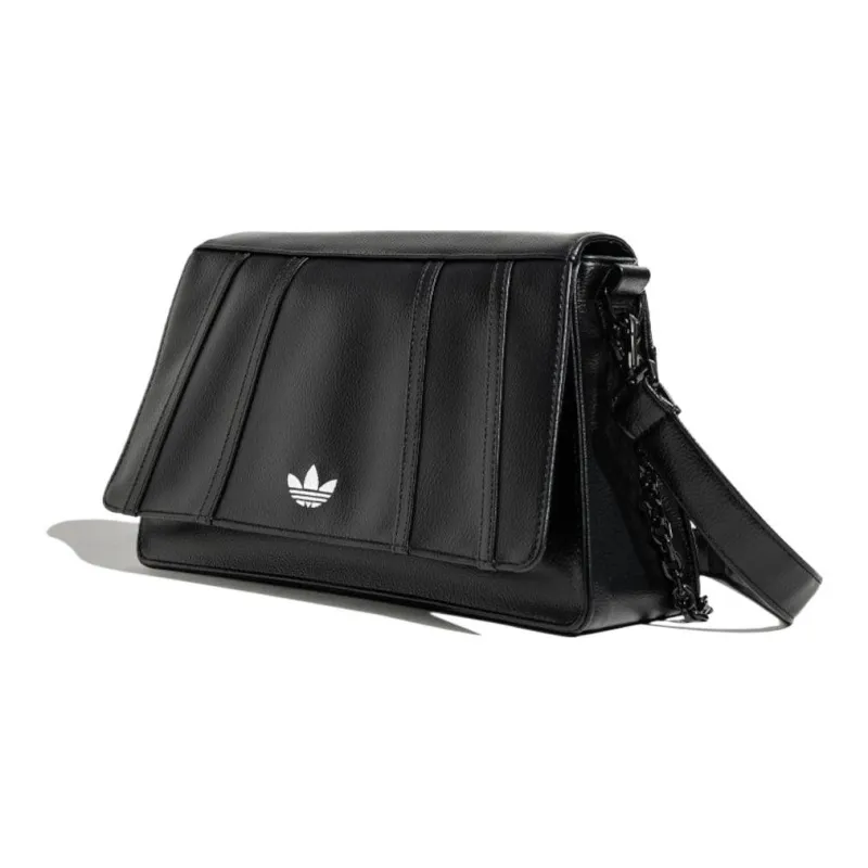 Adidas Polyurethane Coated Film Shoulder Bag Regular Women's Black-1