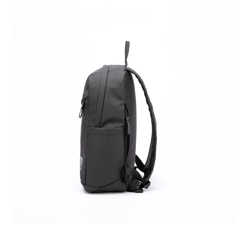 INUK Recycled Fiber Backpack Regular Unisex Black/Gray-3