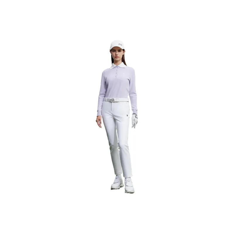 FILA Golf Series Casual Pants Women's Jade White-1