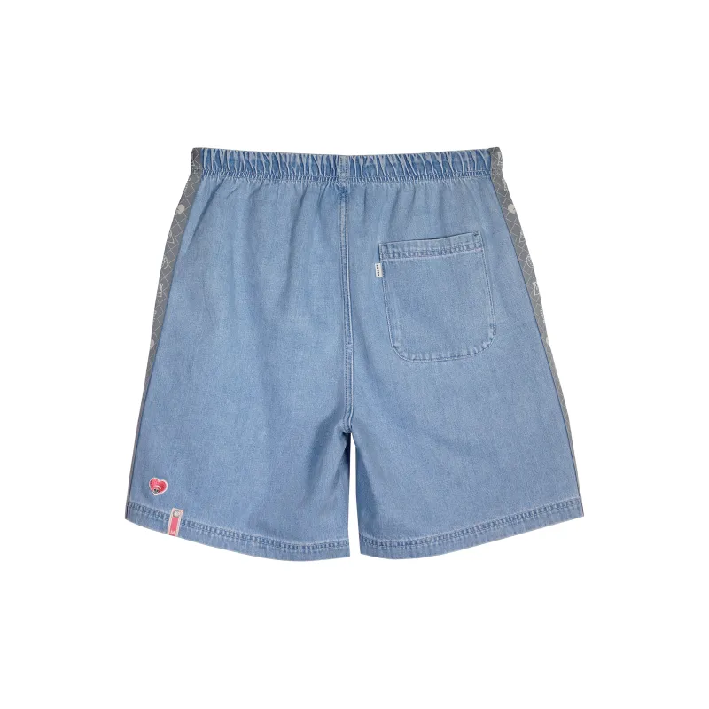 Betty Smith Denim Shorts Unisex Light Blue Denim-1