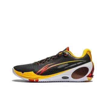 LiNing Wade 808 3 Ultra Wear Resistant Low Top Basketball Shoes Men's Black Yellow
