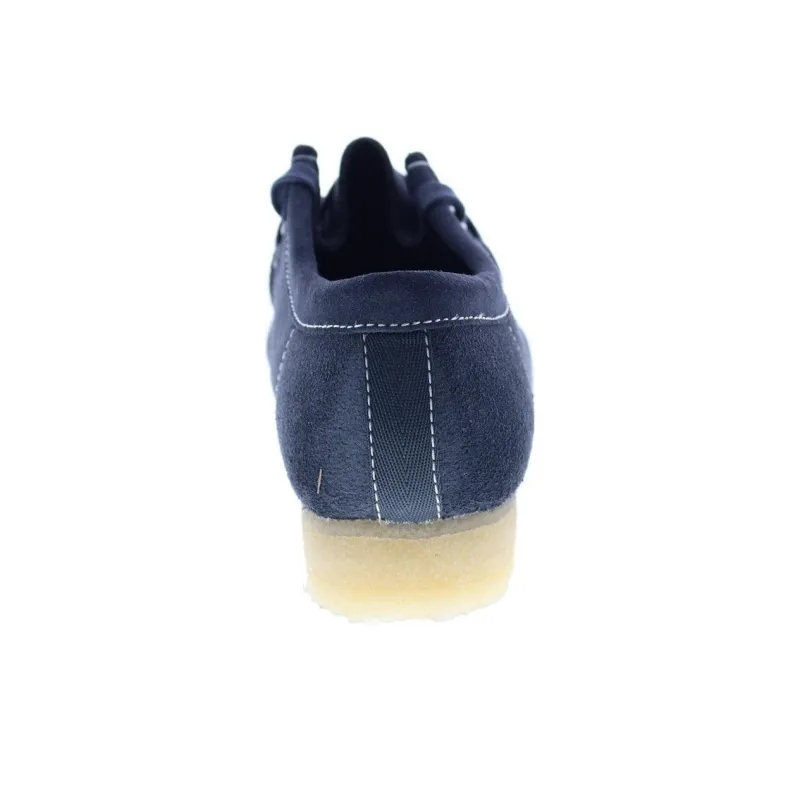 Wallabee Clarks 'Ink Suede'-4