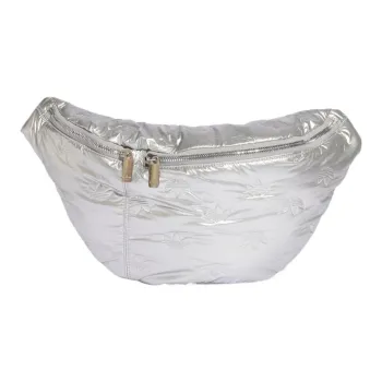 Adidas Satin Fanny Pack Extra Large Women's Silver