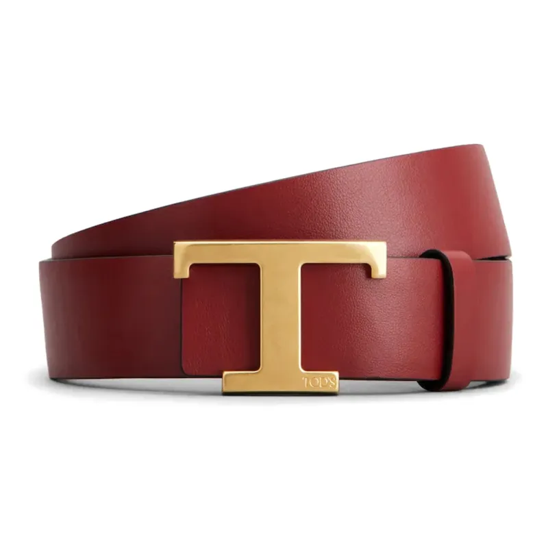 TOD'S T Timeless Leather Belt-1