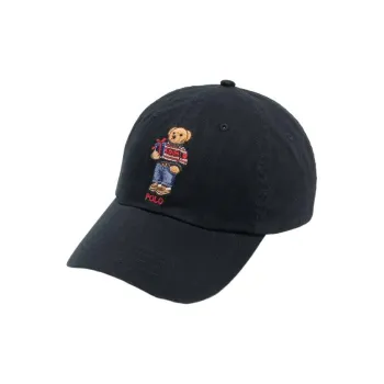 Polo Ralph Lauren Cotton Baseball Caps Men's Black