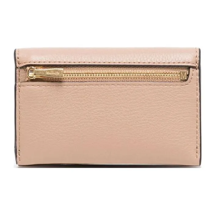 Mulberry Grained Leather Coin Purses Wallets Regular Women's Chestnut Brown-1