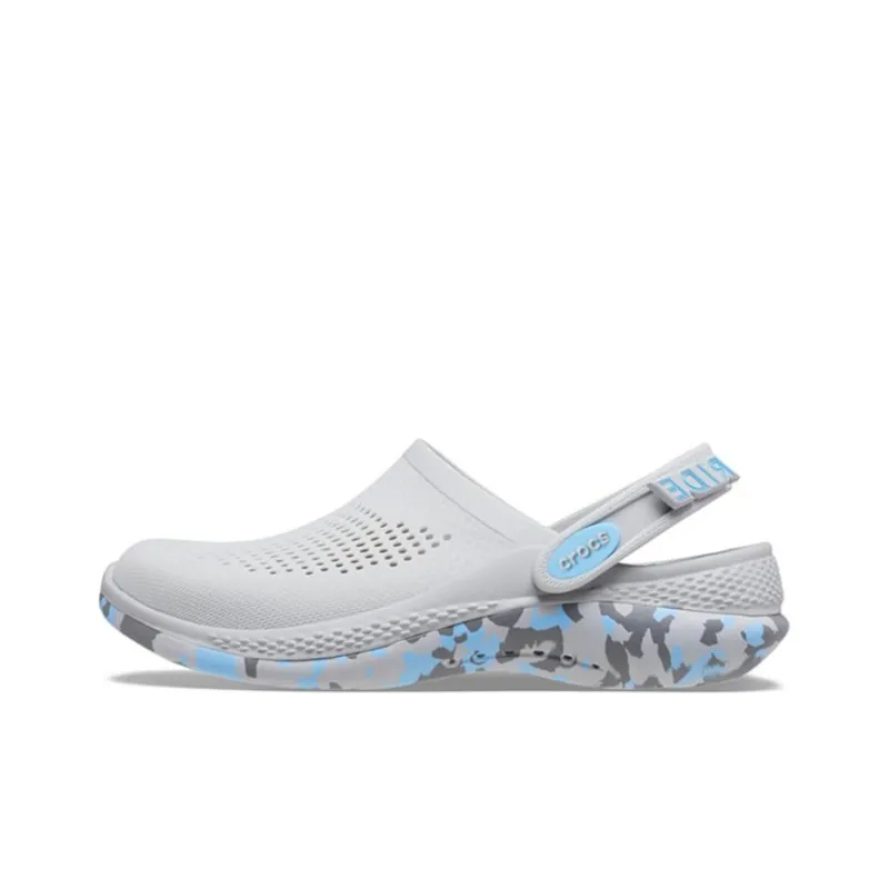 Crocs LiteRide 360 Marbled Clogs 'Light Grey Oxygen'-0