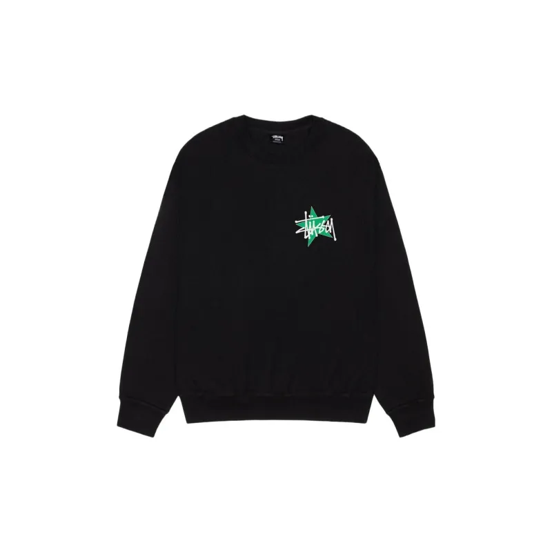 Stussy Star Pigment Dyed Crew-3