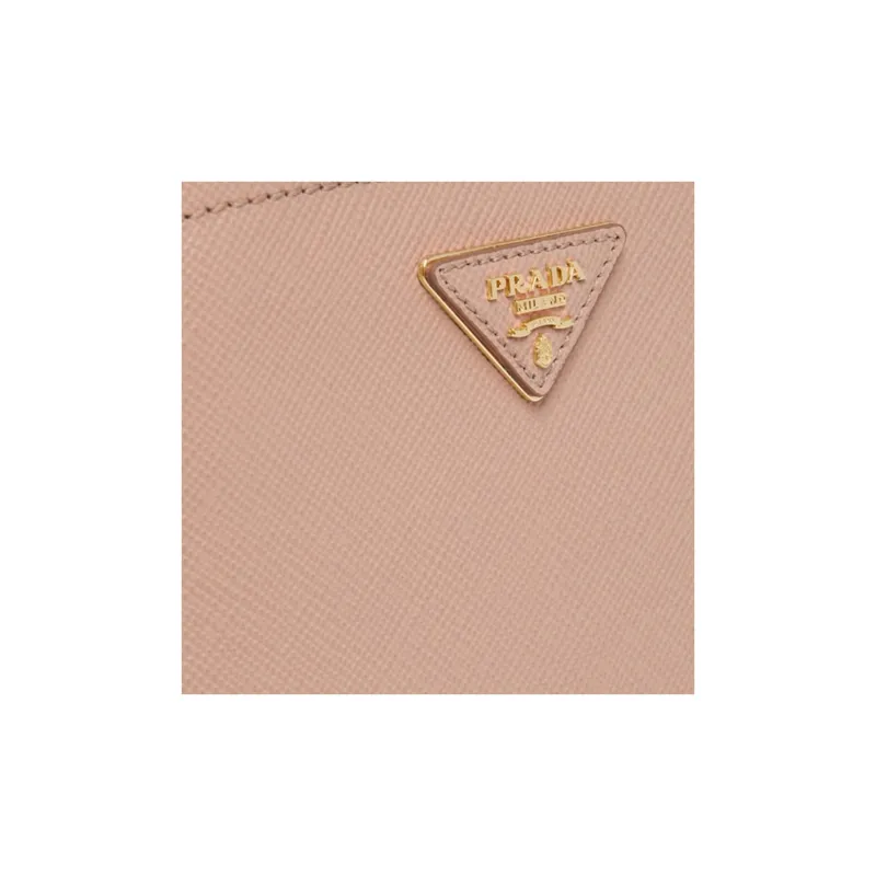 PRADA Matinée Leather Handbag Shoulder Bag Crossbody Bag Mini Women's Pink-4