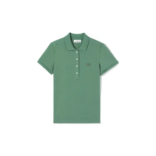 LACOSTE Polo Shirts Women's Tree Green