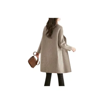 Cypress House Coat Women's Coffee Herringbone