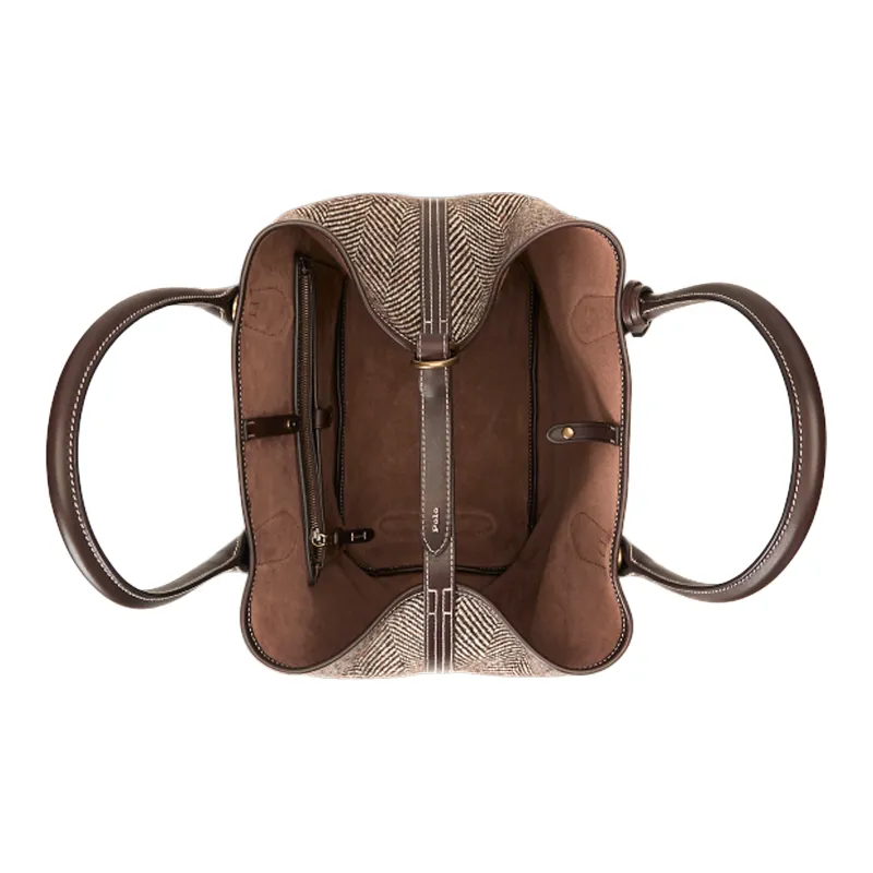 Polo Ralph Lauren Bellport Handbags Brown-3