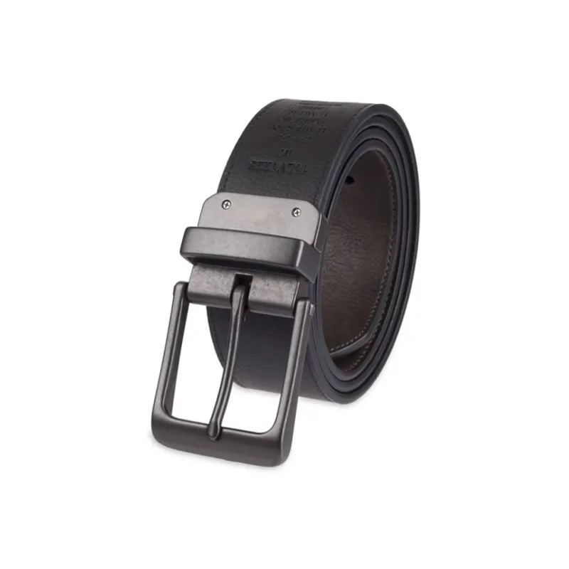 Levis Logo Letter Stamped Pin Buckle Genuine Leather Leather Belts Men's Brown Width: 3CM-1