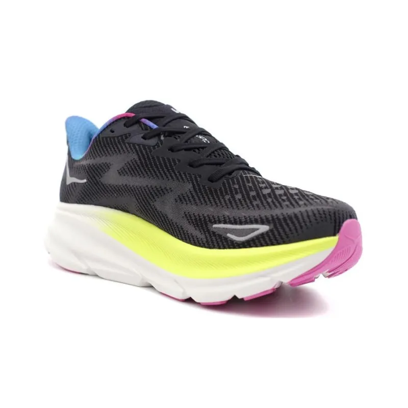 HOKA ONE ONE Clifton 9 Black All Aboard Multi Color-2