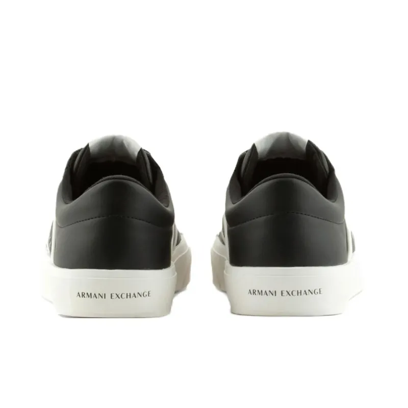 ARMANI EXCHANGEAE Low Top Skateboard Shoes Men's Black-3