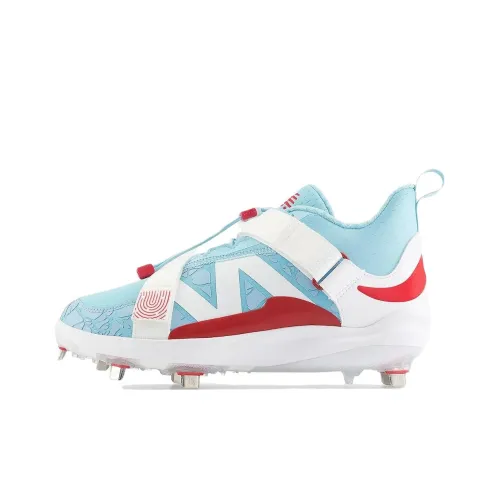 New Balance Lindor 2 Training Shoes Men Mid-Top White/Blue Red