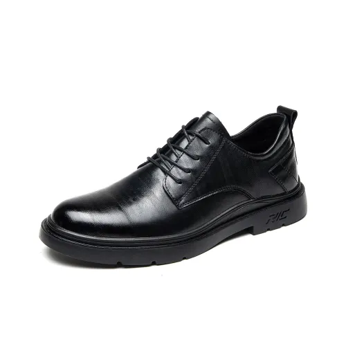 PLO CART Dress Shoes Men Low-Top Black