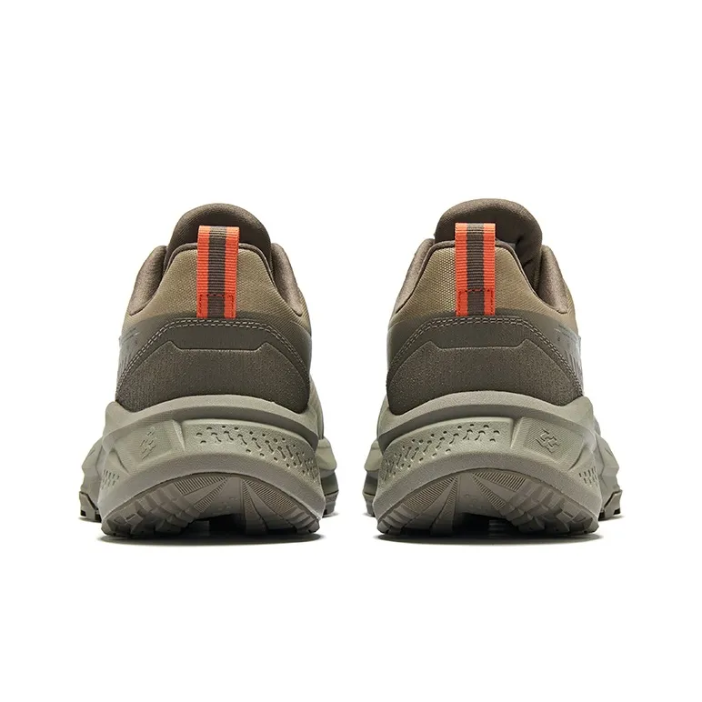 Erke Wild Cushioning Anti-Slip And Wear-Resistant Low-Top Running Shoes Men's Linen Gray Charcoal Gray-3